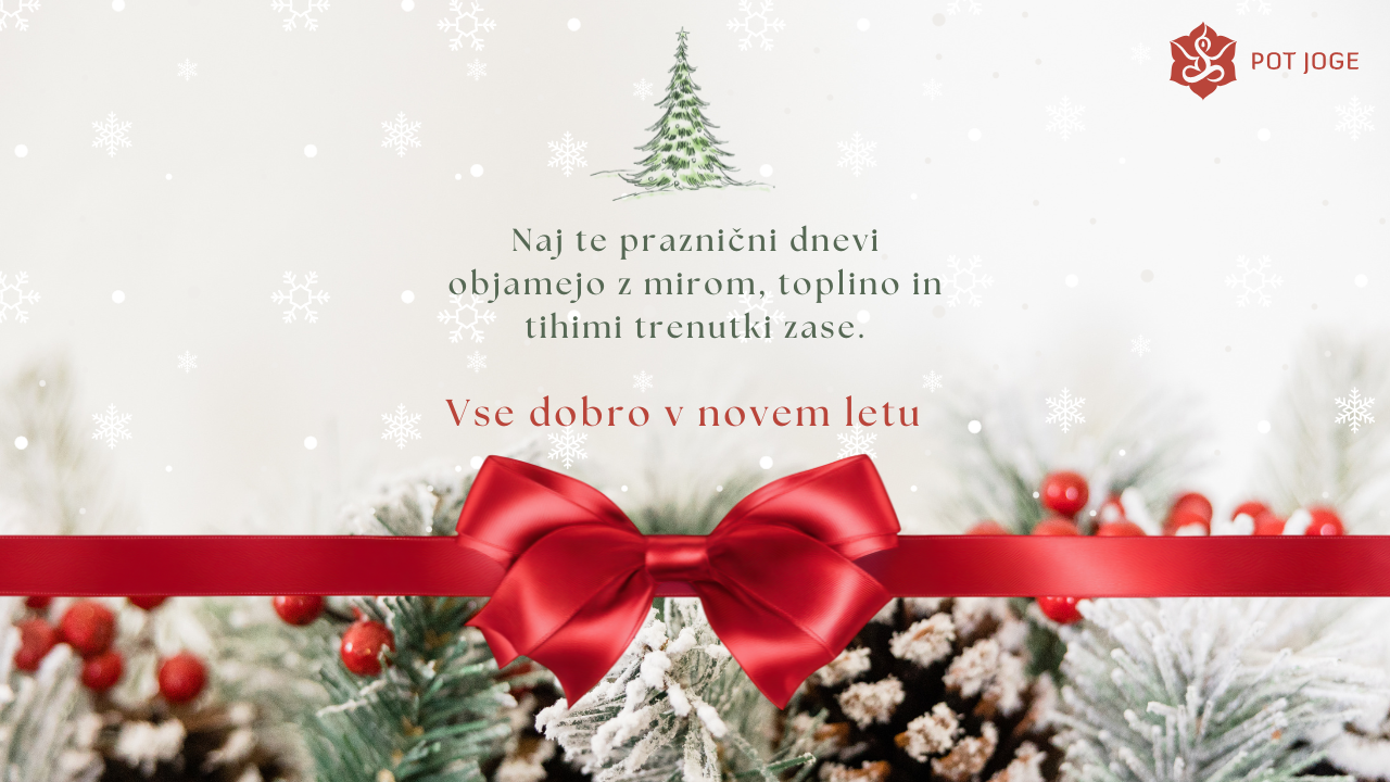 Prijetne praznike in srečno 2026